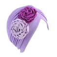 thumbnail image 1 of LNMQLPDBS Head Wrap Cotton Beanie Turban Headwear for Women Soft Cancer Chemo Head Scarf Hats Elastic Covers Wraps for Women's Hair, 1 of 5