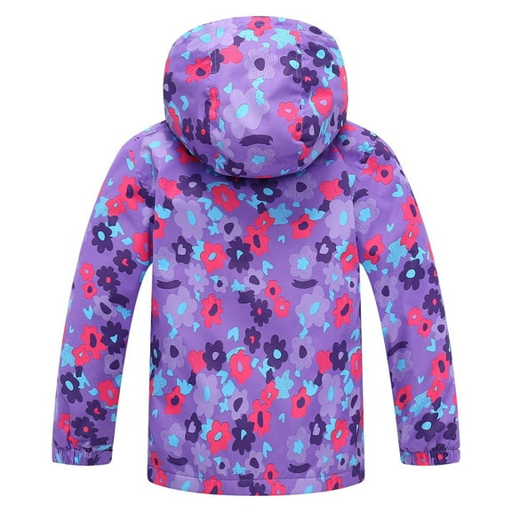 LNMQLPDBS Infant Jackets 0-3 Months Baby Girl Outfits Winter Sherpa Hoodie Boys Newborn Boy Thanksgiving Outfit 3 Month Girl Clothes Girls Size 4t, Purple 2-3 Years