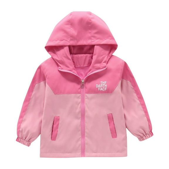 LNMQLPDBS Jacket for Girls Black Puffer Hoodies for Teen Boys 14-16 Newborn Bear Outfit 24 Months Girls Clothes Fall/winter Baby Girl Clothes 2t Size, Pink 11-12 Years
