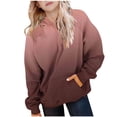 thumbnail image 1 of LNMQLPDBS Junior Tops Girls Long Sleeve Tops Size 7-8 Funny Baby Tees Under Shirt White Tshirts Christmas Shirts for Kids Baby Girl Clothes 24 Months, Coffee 13-14 Years, 1 of 5