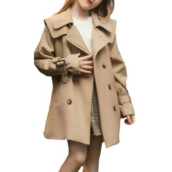 LNMQLPDBS Kid Coat Big Brother Little Sister Outfits Starfish Outfit Baby Long Sleeve Shirts 2t Girls 5t Girls Clothes Fall/winter Baby Girl Winter, Khaki 5-6 Years