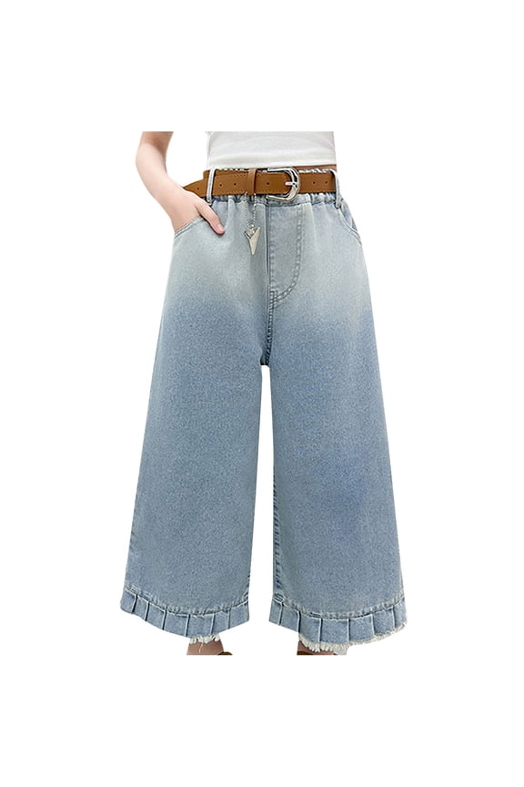 Kids Cargo Pants Girls Hiking Pants Sweatpants Teen Jeans Y2k Loose Jeans Cute Clothes for Teen Girls 10-12 Girl Clothes Size 7 Ski Clothes