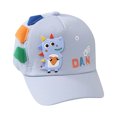 thumbnail image 1 of LNMQLPDBS Kids Cute Cartoon Dinosaur Baseball Cap Adjustable Closure Washed Sun Hat Girls Hats for Kids Ages 4-8 Toddler Boys Hat Outdoor Shade Hat Sun Protection Cap, 1 of 4