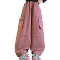 thumbnail image 1 of LNMQLPDBS Kids Uniform Pants Plaid Pj Pants for Girls 10-12 Boys Size 9 Pants Infant Clothes 10 Year Old Girl Clothes Newborn Clothing Family Gifts, Pink 7-8 Years, 1 of 7