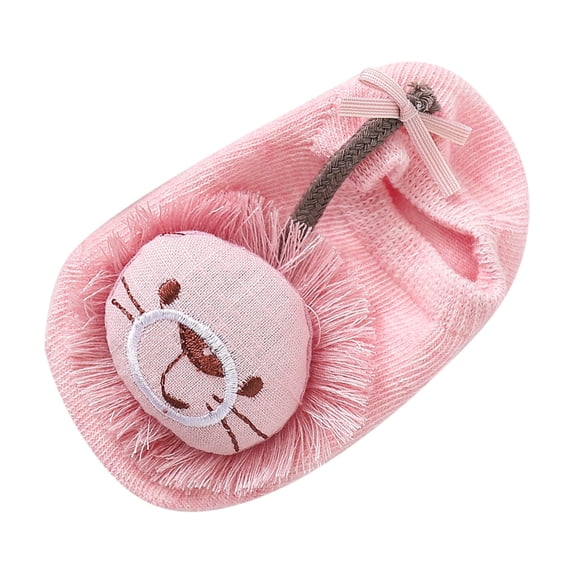 LNMQLPDBS Newborn Toddler Boy Girl Anti Slip Floor Socks with A Cute Embroided Doll Baby Shower Gifts Breathable Soft Sock Shoes for Baby Girl Unisex Baby Socks Soft Non-Slip Socks for Walking Indoor