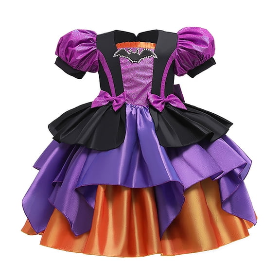 LNMQLPDBS Outfits for Kids Toddler Baby Girl Princess Bridesmaid Pageant Gown Halloween Party Wedding Dress