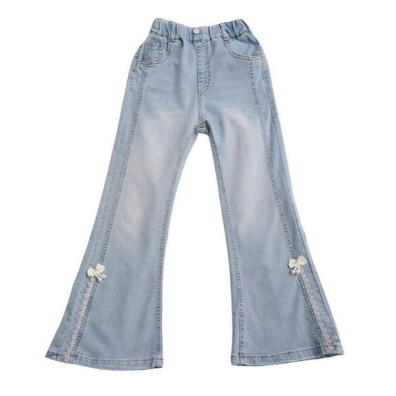 LNMQLPDBS Stretchy Jeans Toddler Jeans Boys 4t Wide Leg Pant Pantalones Jeans Para Hombre High Waisted Cargo Pants Girls Size 7 Clothes Children