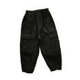 thumbnail image 1 of LNMQLPDBS Sweat Pants Boys 10-12 Boys Basketball Compression Pants Sweatpants Size 6-7 Girl Gifts 10-12 Years Old Christmas Clearance Clothes for 10, Black 6-7 Years, 1 of 9