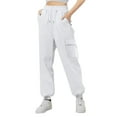 thumbnail image 1 of LNMQLPDBS Sweat Pants for Girls 10-12 Boys Sports Pants Babygirl Pants Friends Gifts Baby Boy Winter Clothes 5t Boy Clothes Baby Boys Clothes, White 3-4 Years, 1 of 8