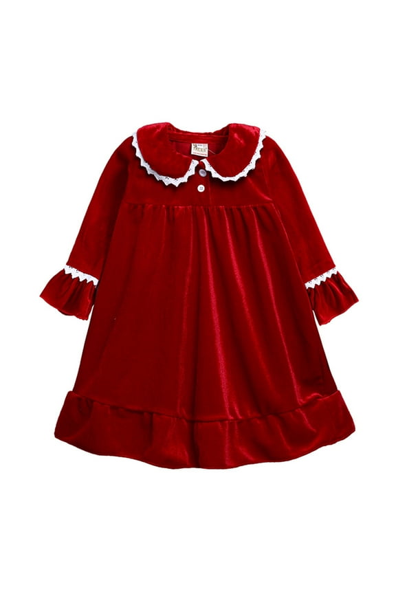 Teen Christmas Dresses Baby Christmas Dress 9-12 Months Christmas Tutu Dresses for Girls Little Girl Dress Up Midi Cocktail Dress Infant, Red 3-6 Months