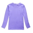thumbnail image 1 of LNMQLPDBS Teen Girls Tops Size 14-16 Tops for Girls 14-16 Girl Tops Toddler White Tshirt Toddler Shirts Girls T Shirts Size 3t Girls Clothes, Purple 10-11 Years, 1 of 3