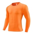 thumbnail image 1 of LNMQLPDBS Toddler Boys Long Sleeve Shirt Kids Athletic Base Layer Top Teen Sports Running Tee Tween Quick Dry Gym Workout Undershirt Boys Raglan Sleeve Activewear Moisture Wicking, 1 of 9