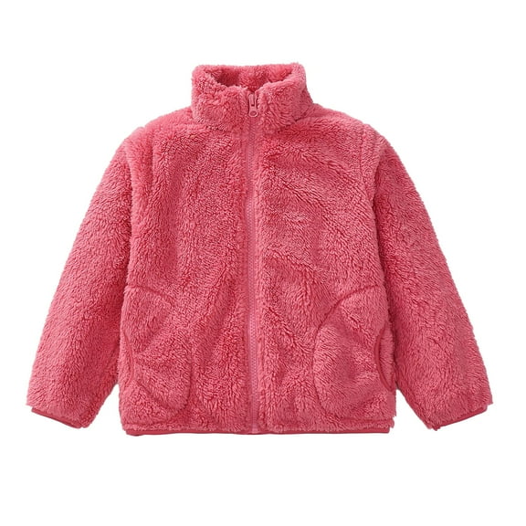 LNMQLPDBS Toddler Faux Fur Coat 18 Month Snowsuit 4t Boys Christmas Outfit Boys Size 7 0 to 3 Months Baby Boy Clothes Winter Clothes for Baby 4t, Red 5-6 Years