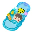 thumbnail image 1 of LNMQLPDBS Toddler Girl Sandals Cute Childrens Cartoon Flash Jelly Slippers Summer Soft Sole Non-Slip Open Toe Flat Sandals for Indoor and Outdoor Trendy Slippers for Kids Blue 5.5-6 Years, 1 of 5