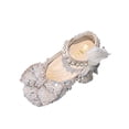 thumbnail image 1 of LNMQLPDBS Toddler Girl Shoes Glitter Sequins Bow Decoration Performance Dance Shoes for Girls Pearl Shining Kids Princess Shoes Dress Shoes for Party and Wedding Beige 29, 1 of 6