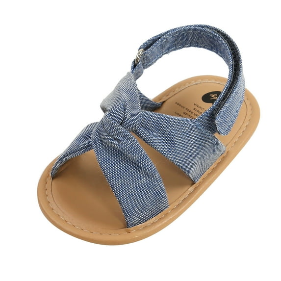 LNMQLPDBS Toddler Girls Sandals Solid Color Girls Summer Shoes Baby Girl Sandals 12-18 Months Open-Toe Outdoor Casual Summer Soft First Walkers Shoes Summer Sandals Lightweight Shoes 