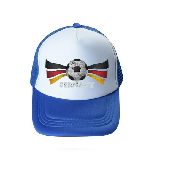 LNMQLPDBS Toddler Hat Soccer Printed Color Block Summer Outdoor Sun Hat Girls Boys Baseball Hat Kids Sun Protection Trucker Caps Tourism Sport Casual School Sun Visor Hats﻿ Blue One Size