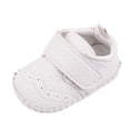 thumbnail image 1 of LNMQLPDBS Toddler Shoes Solid Color Non-Slip Soft Shoes Unisex Baby Prewalker First Walking Shoes Infant Shoes 12-18 Month Comfort Breathable Toddler Floor Shoes for Everyday White 12-18 Months, 1 of 4