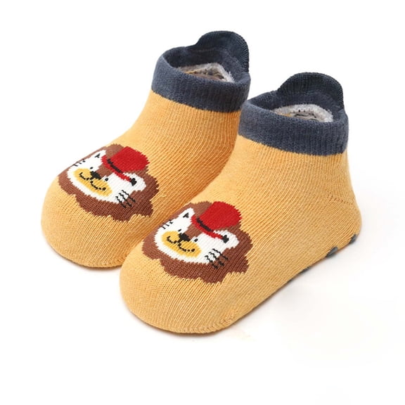 LNMQLPDBS Toddler Socks Cartoon Color Block Anti-Skid Ankle Socks Baby Girl Gifts Baby Socks 0-6 Months Toddler Athletic Socks Breathable Floor Socks Unisex Baby Soft Shorty Socks for Daily