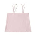 thumbnail image 1 of LNMQLPDBS Toddler Summer Tank Tops Girls Sleeveless Solid Color Spaghetti Straps Ribbed Vertical Stripes Tops Baby Girls Camisoles Crop Tops for Kids 12-18 Month Girl Clothes Beach Shirts, 1 of 5
