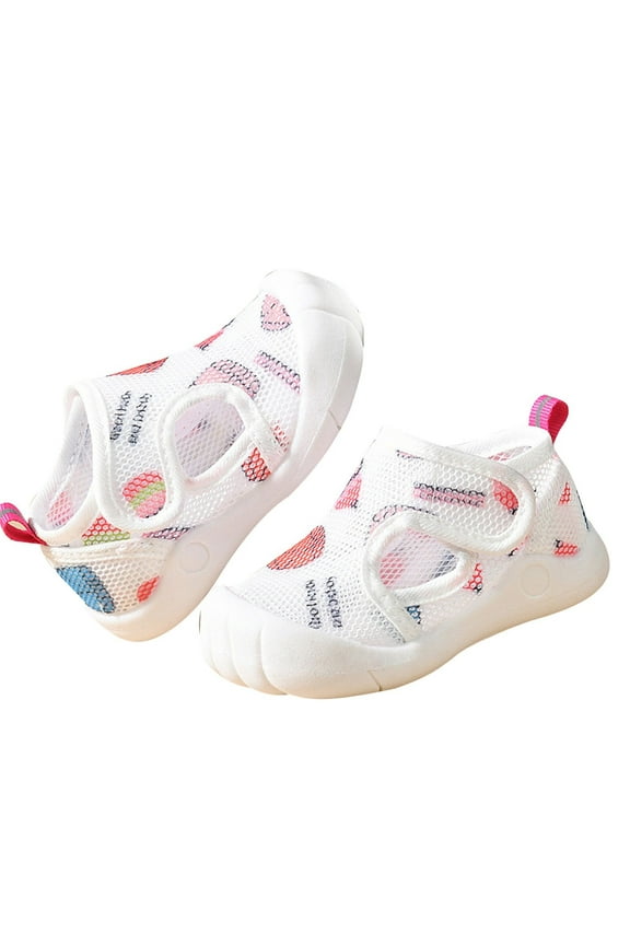 Water Shoes for Kids Boys Girls Athletic Sports Sandals Closed Toe Anti Kick Breathable Wear Sandals Non-Slip Soft Sole Prewalker First Walking Shoes Summer Lightweight Sandal Outdoor Beach