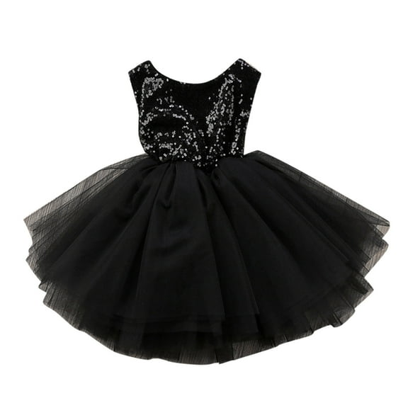 LNMQLPDBS Winter White Dress Cute Dresses Baby Girl 3-6 Months Outfits Boys Clothes Size 7 Gifts for Teen Girls 16-18 Birthday Gifts 10 Year Old, Black 12-18 Months