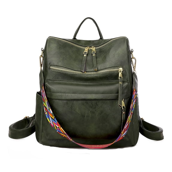 LNMQLPDBS Women Backpack Fashion Leather Backpack Purse For Women Large Designer Travel Ladies Fashion Convertible College Shoulder Bags