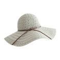 thumbnail image 1 of LNMQLPDBS Womens Hats Womens Hat Sun Hat for Women Beach Cap Summer Hats UPF50+ Floppy Hats for Women Grey, 1 of 3