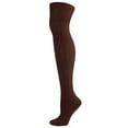 thumbnail image 1 of LNMQLPDBS Womens Socks Adult Women Knitting Solid Color Knee-High Socks Cotton Fashion Long Stockings Compression Socks for Women, 1 of 2