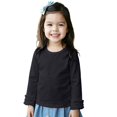 thumbnail image 1 of LNMQLPDBS Y2k Tees Girls Bell Sleeve Top 4t Girl Tops Girls Green Shirt Girls Long Sleeve Shirts Size 6 Girls 10-12 Girls 8-10 Clothes, Black 18-24 Months, 1 of 6