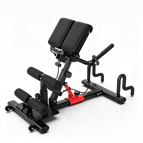 LNOW 3 in 1 Gravity Inversion Machine for Back Stretcher, Adjsutable Roman Chair Hyper Back Extension Machine for AB, Back, & Core Strength Home Exercise Equipment