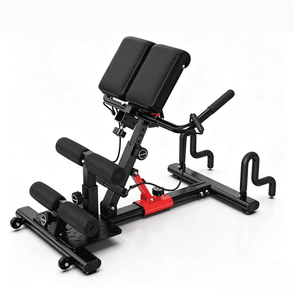 LNOW 3 in 1 Gravity Inversion Machine for Back Stretcher, Adjsutable Roman Chair Hyper Back Extension Machine for AB, Back, & Core Strength Home Exercise Equipment