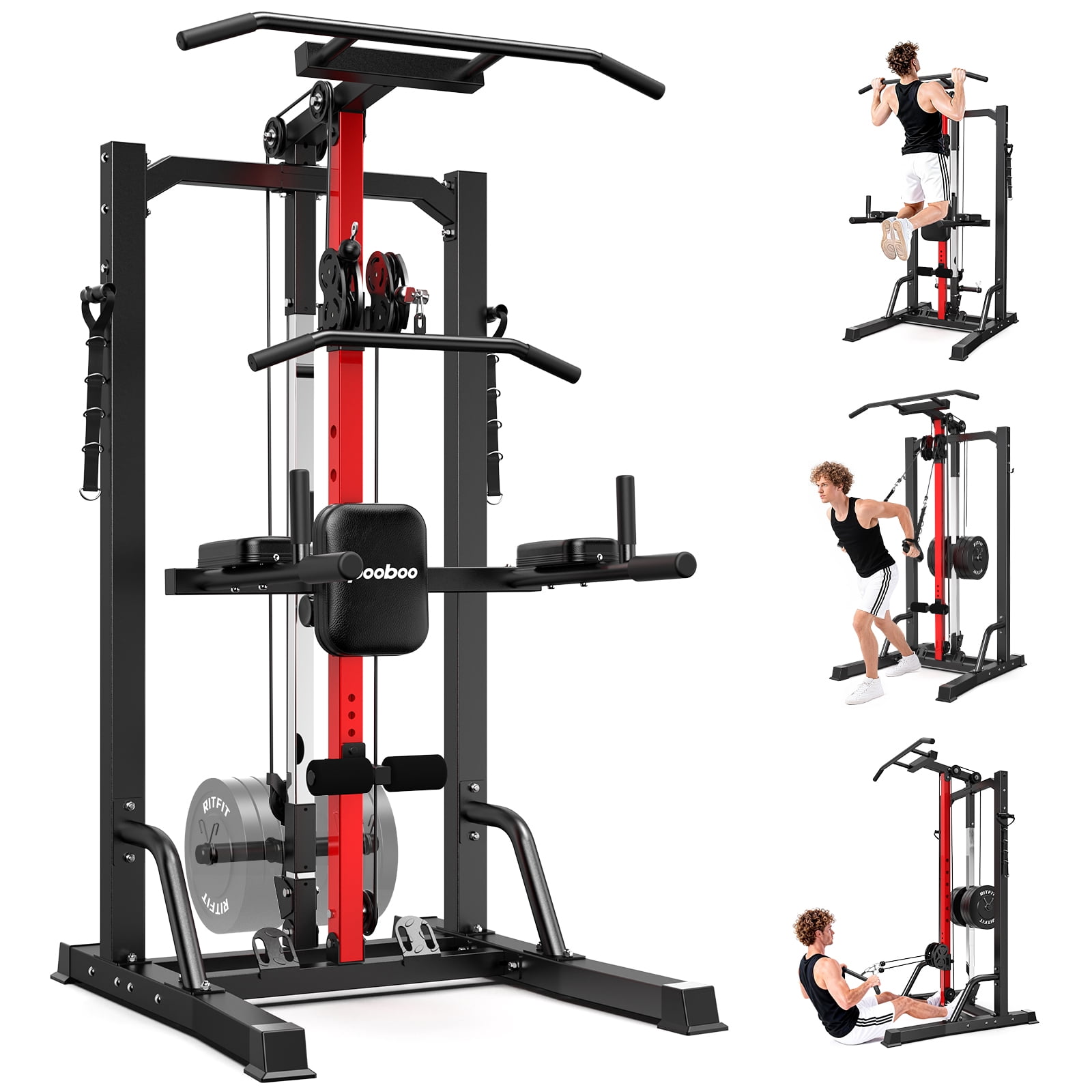 GOLD'S GYM トレーニングセット Gold's Gym XR 10.9 Power Tower, Push-Up, Pull-Up & Dip Stations