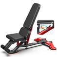 thumbnail image 1 of LNOW 2000LB Commercial Weight Bench | Adjustable Incline, Decline, Flat & Leg Extension Workout Bench for Heavy Duty Home Gym, 1 of 10