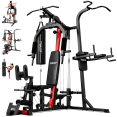 thumbnail image 1 of Lnow 7-in-1 Power Rack Cage, Smith Machine with Punching Bag & Pull-Up Bar Multifunctional Workout Station for Home Gym, 450lbs, 1 of 13