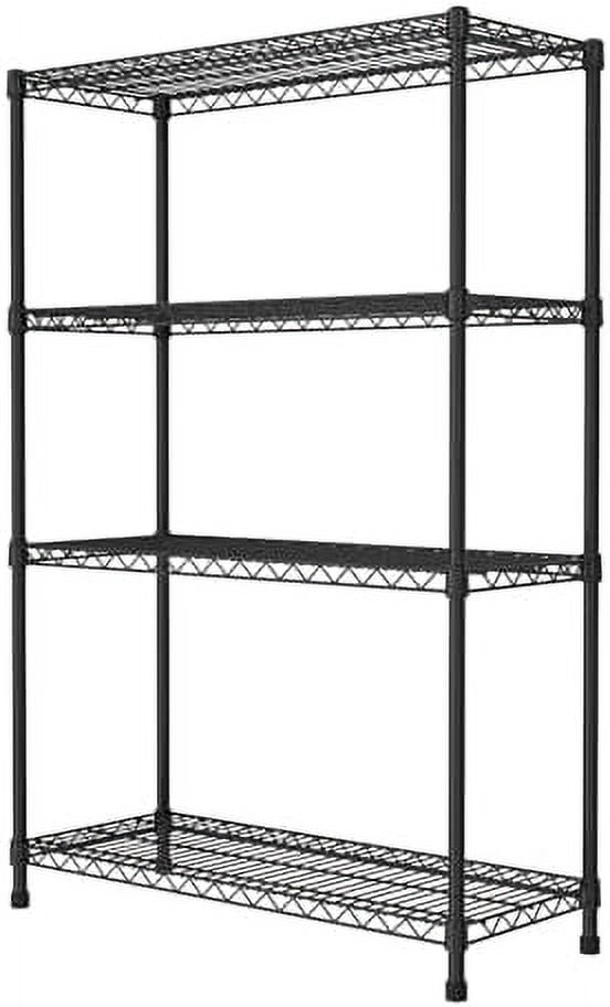 LNSETGC Standing Units on Casters 36" W x 14" D x 65" H Metal Shelves