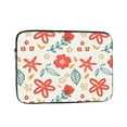 thumbnail image 1 of LNWH Abstract Botanical Floral Motif Pattern Laptop Sleeve, Notebook Computer Pocket Tablet Briefcase Carrying Bag, 10 inch Laptop Case, 1 of 8