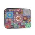 thumbnail image 1 of LNWH Abstract Mandala Flowers Pattern Laptop Sleeve, Notebook Computer Pocket Tablet Briefcase Carrying Bag, 13 inch Laptop Case, 1 of 8