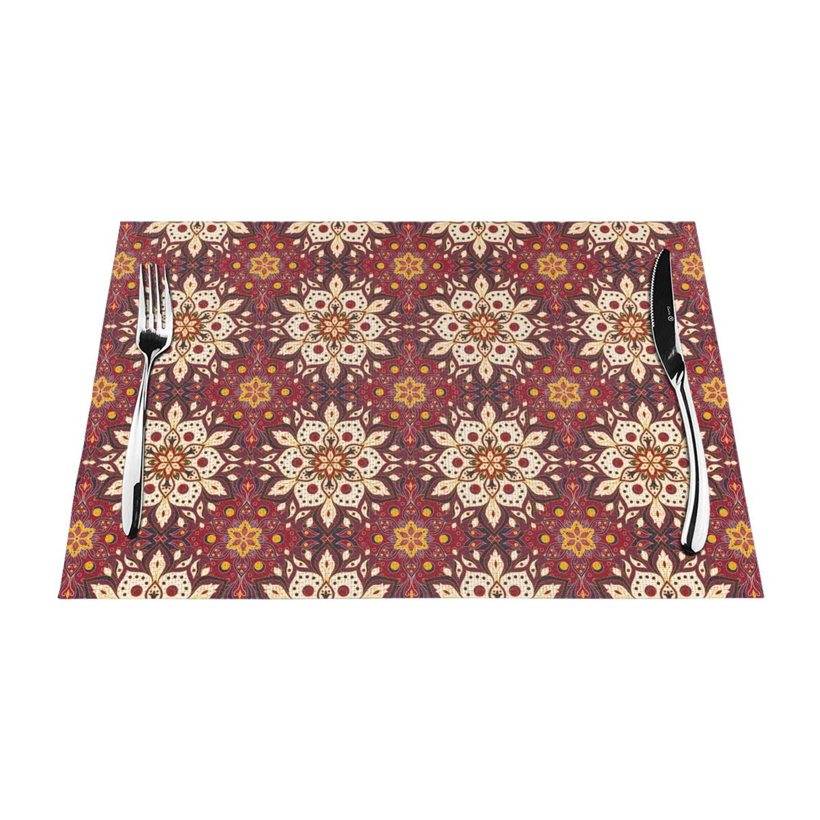 Placemat Arabseque Pastel Set of 4