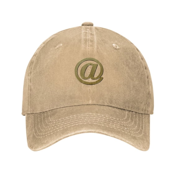 LNWH Baseball Cap, Adjustable Size for Running Workouts and Outdoor Activities All Seasons, Character @ - Natural