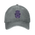 thumbnail image 1 of LNWH Baseball Cap, Adjustable Size for Running Workouts and Outdoor Activities All Seasons, Hand Pharaoh - Gray, 1 of 8