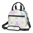 thumbnail image 1 of LNWH Cartoon Cute Butterfly Pattern Lunch Bag, Reusable High Capacity Lunch Box, 1 of 8