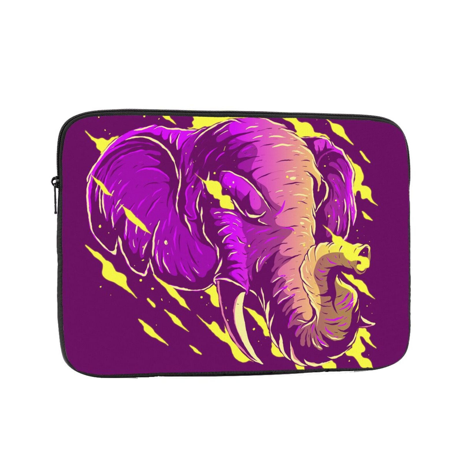 LNWH Colorful Abstract Elephant Pattern Laptop Sleeve, Notebook ...