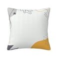 thumbnail image 1 of LNWH Decorative Pillow Covers, Boho Modern Design Square Sofa Decorative Knit Pillow Case, 26"x26", 1 of 8