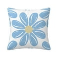 thumbnail image 1 of LNWH Decorative Pillow Covers, Flowers Bloom Square Sofa Decorative Knit Pillow Case, 12"x12", 1 of 8