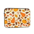 thumbnail image 1 of LNWH Fall Mushroom Pumpkin Pine Nuts Pattern Laptop Sleeve, Notebook Computer Pocket Tablet Briefcase Carrying Bag, 12 inch Laptop Case, 1 of 8