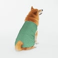 thumbnail image 1 of LNWH Green Classic Plaid Pattern Dog Clothes, Breathable Warm Cotton Pet Clothes 4X-Large, 1 of 8