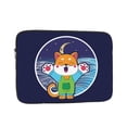 thumbnail image 1 of LNWH Japanese Cute Dog Pattern Laptop Sleeve, Notebook Computer Pocket Tablet Briefcase Carrying Bag, 10 inch Laptop Case, 1 of 8