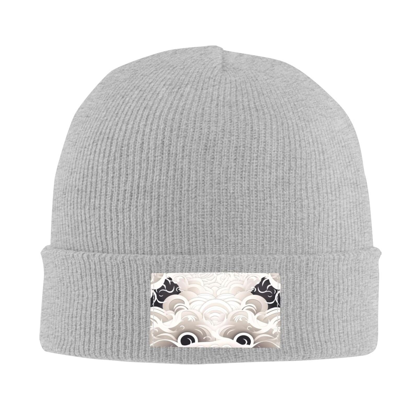 Sterntaler 'Waves' Knitted Beanie Hat - Pastel Purple, 100% Acrylic, Reversible Design