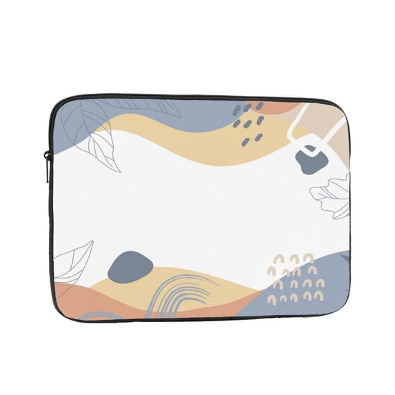 LNWH Minimalism Abstract Background Pattern Laptop Sleeve, Notebook Computer Pocket Tablet Briefcase Carrying Bag, 10 inch Laptop Case